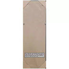 Specchio a figura intera da parete/porta con cornice in legno marrone espresso, rettangolare, singolo