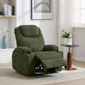 GustoWave Corduroy Power Lift Recliner Chair for Adult, Massage & Heat, Oversized Fabric Reclining Sofa for Living Room
