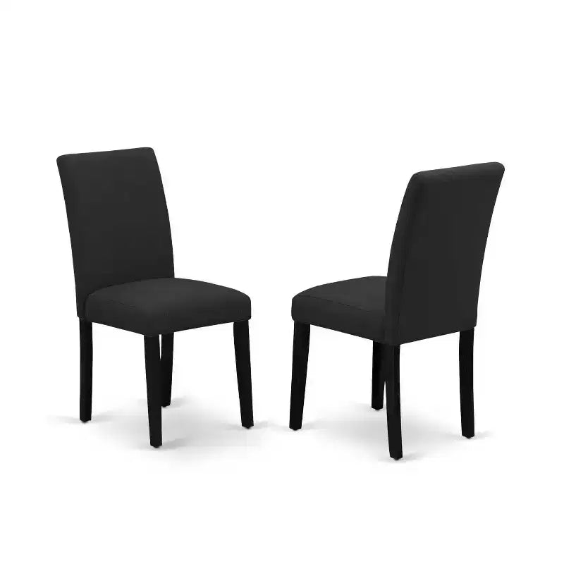Set da pranzo rettangolare 5 pezzi in rovere naturale per 4 persone con sedie imbottite