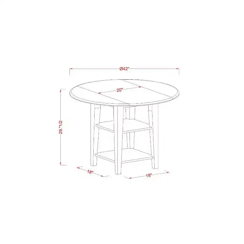 Set da pranzo allungabile 5 pezzi Linen White, schienale alto, 4 posti a sedere