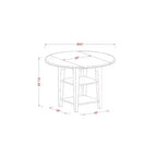Set da pranzo allungabile 5 pezzi Linen White, schienale alto, 4 posti a sedere