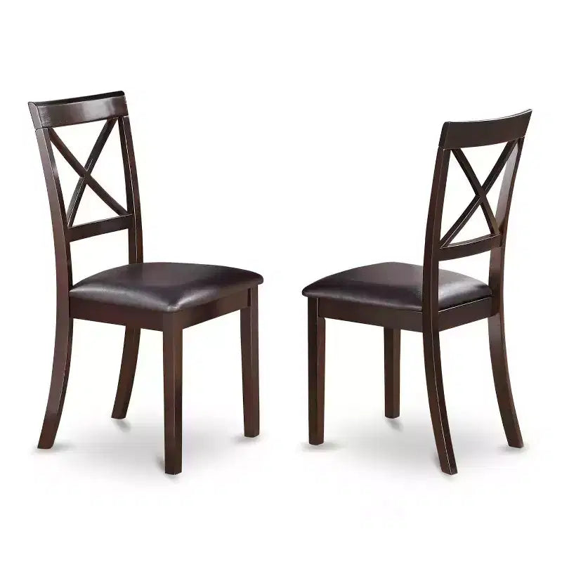 Set da pranzo quadrato Cappuccino, 7 pezzi, 6 posti