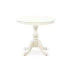 Set da pranzo 3 pezzi in lino bianco, schienale alto, 2 posti