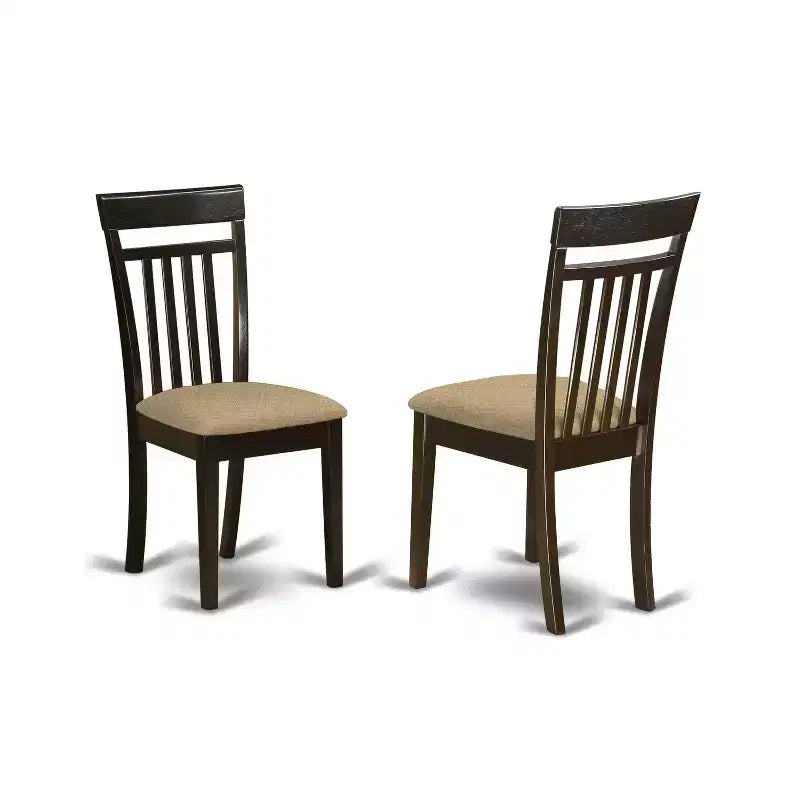 Set da pranzo rettangolare 7 pezzi Cappuccino, 6 posti