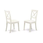 Set tavolo da pranzo rotondo panna e ciliegio, 4 posti, 5 pezzi