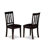 Set da pranzo cappuccino rotondo 5 pezzi, 4 posti a sedere