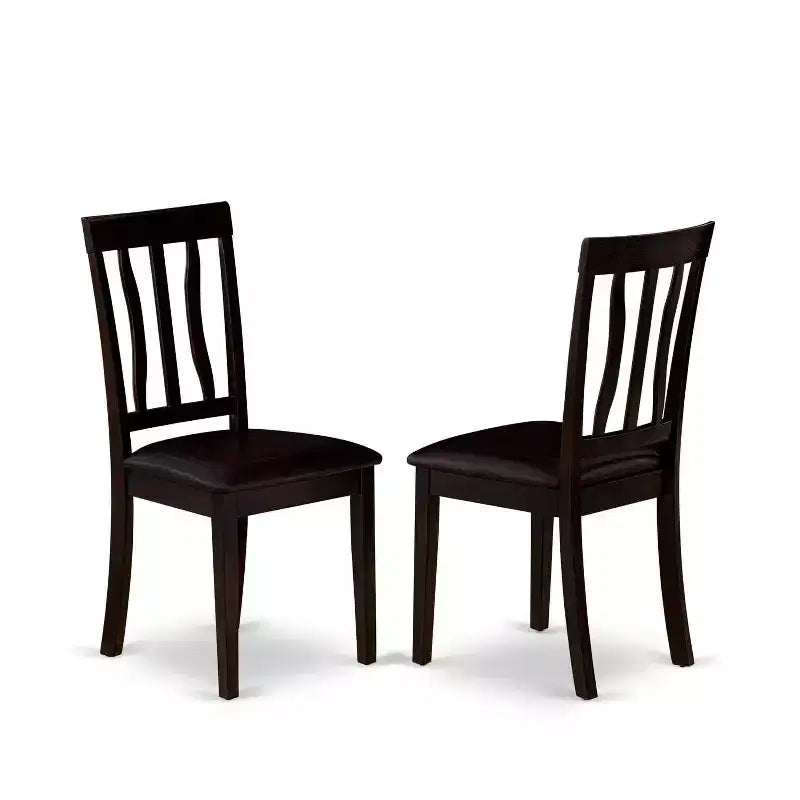 Set da pranzo cappuccino rotondo 5 pezzi, 4 posti a sedere