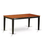 Set da pranzo rotondo Black & Cherry 5 pezzi, 4 posti a sedere