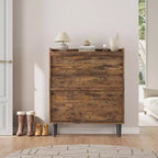 Scarpiera a cassetti a ribalta – Nero / Marrone / Grigio / Bianco / Color legno – Contiene 18–24 paia