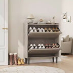 Scarpiera a cassetti a ribalta – Nero / Marrone / Grigio / Bianco / Color legno – Contiene 18–24 paia