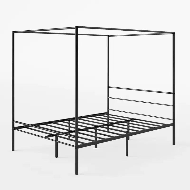 Seguro Canopy Metal Platform Bed Frame Black - Zinus